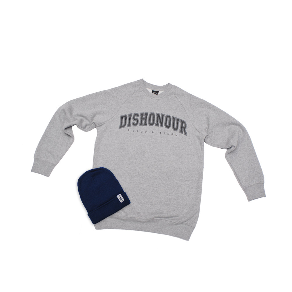 Dishonour V2 Simple Beanies & Heavy Hitters Crewneck Sweatshirts