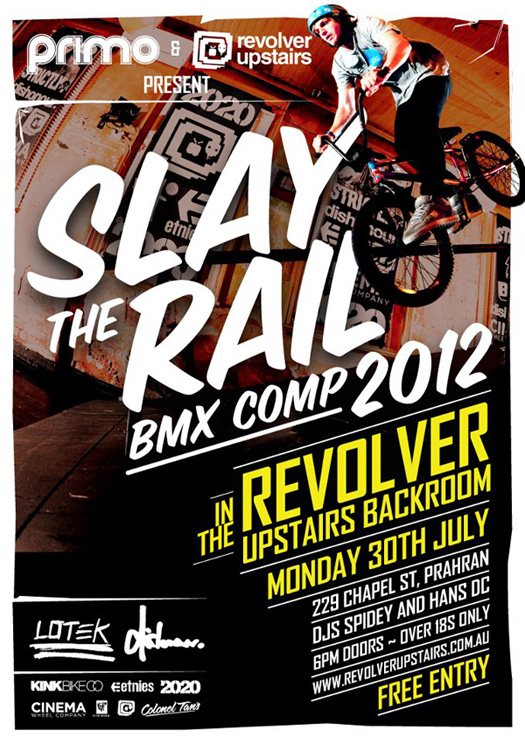 Slay the Rail 2012 - Dishonour Brand