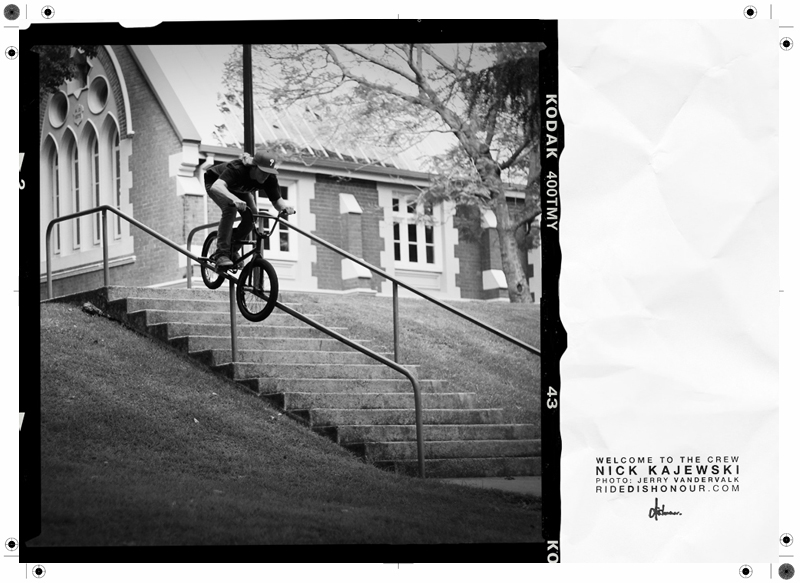 Nick Kajewski / 2020 V44 / Dishonour Brand Print Ad