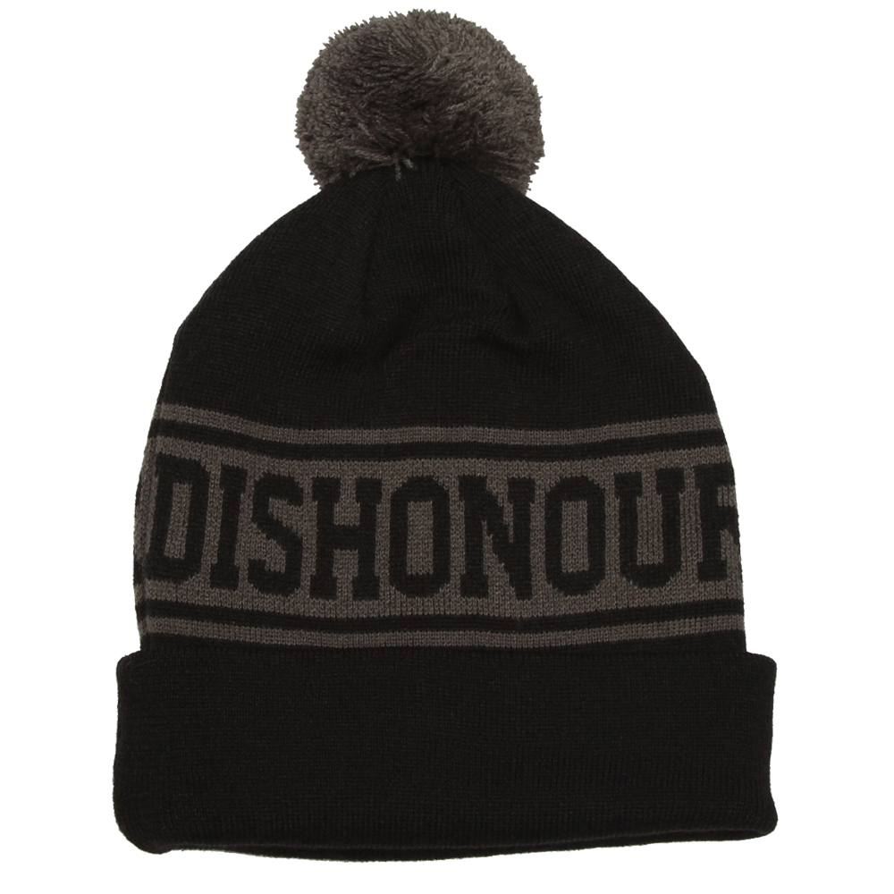 Dishonour Classic Pom Pom Beanie