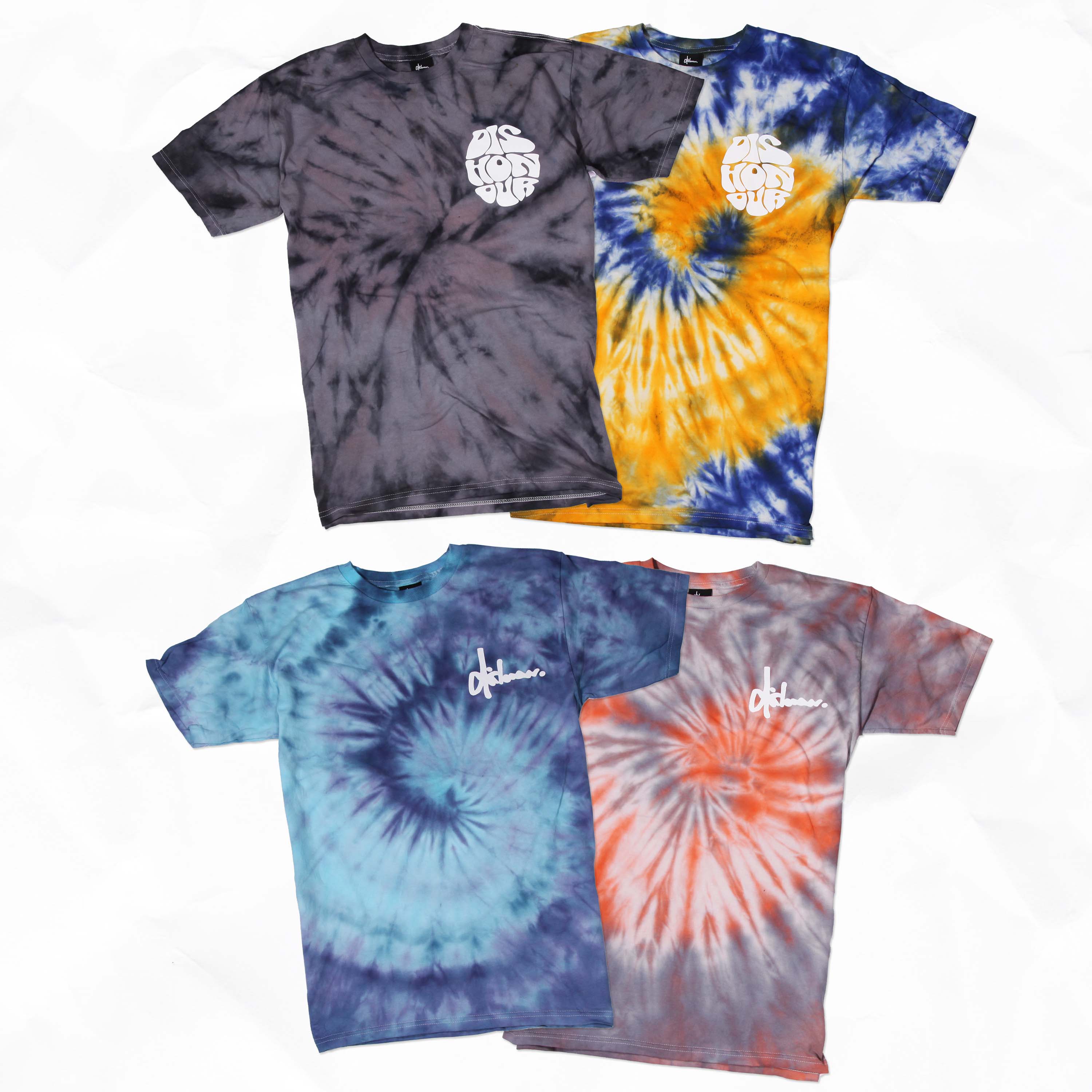 Dishonour Brand - New Dishonour Cali & Nomad Tie Dye Tees OUT NOW